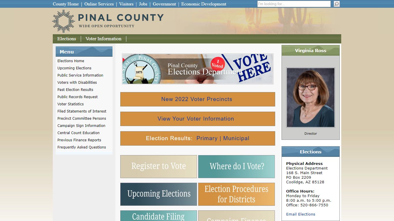 Elections - Pinal County