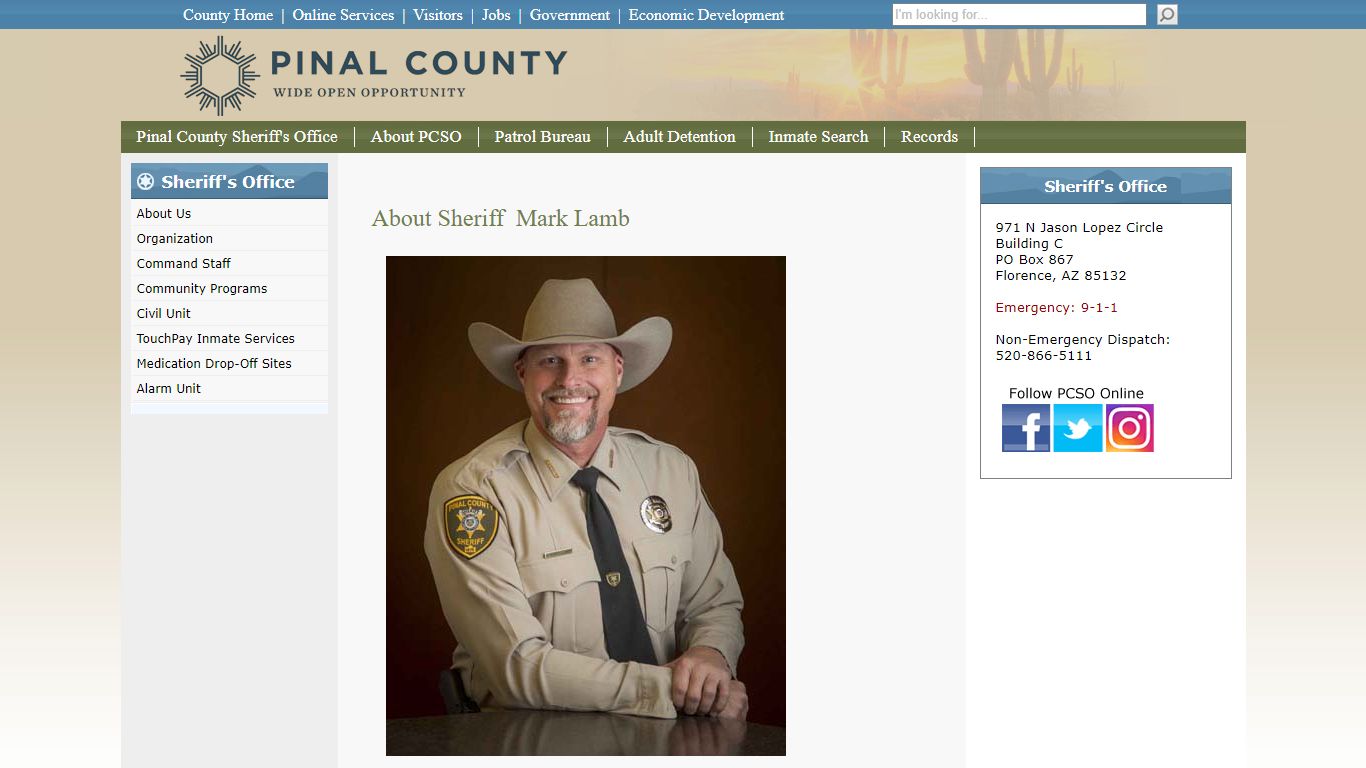 Sheriff - Pinal County