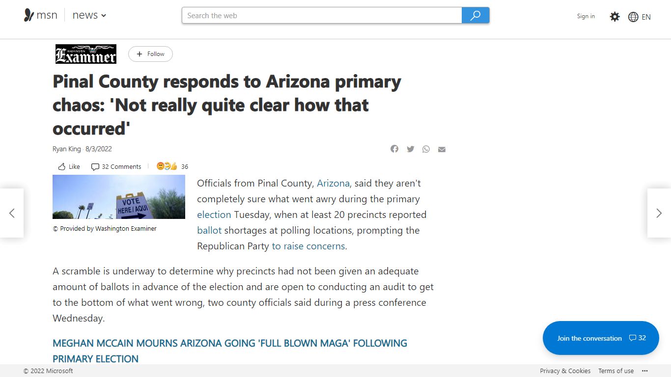 Pinal County responds to Arizona primary chaos: 'Not really quite clear ...